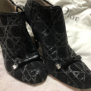 Christian Dior Cannage Stiletto Booties Reduced!